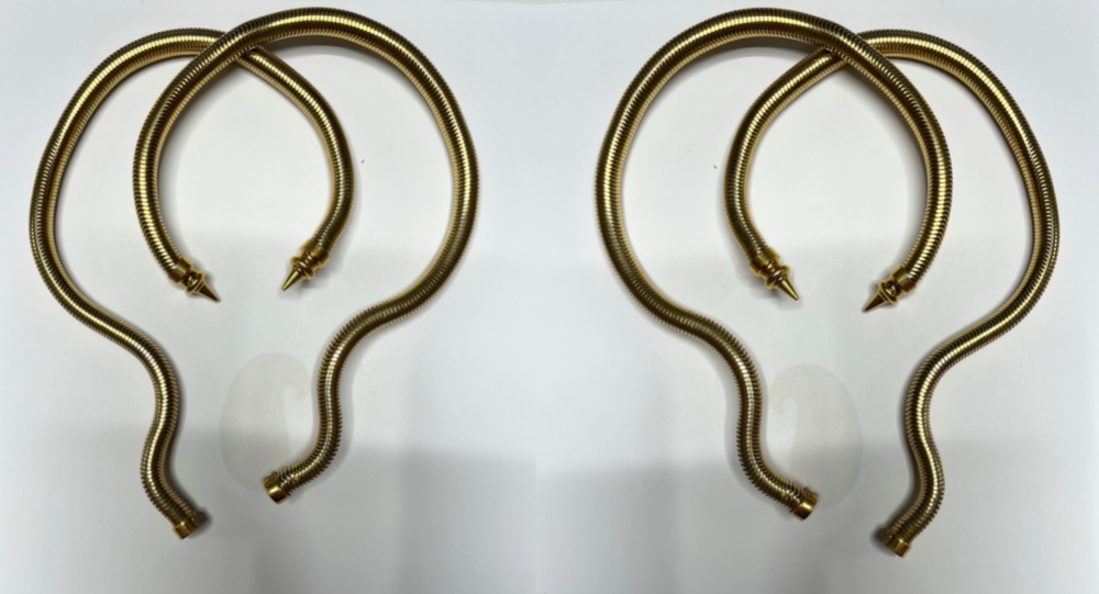 Brass Bangle new Attention: Okhtein x Balmain   kolaboracija na Nedelji mode u Parizu