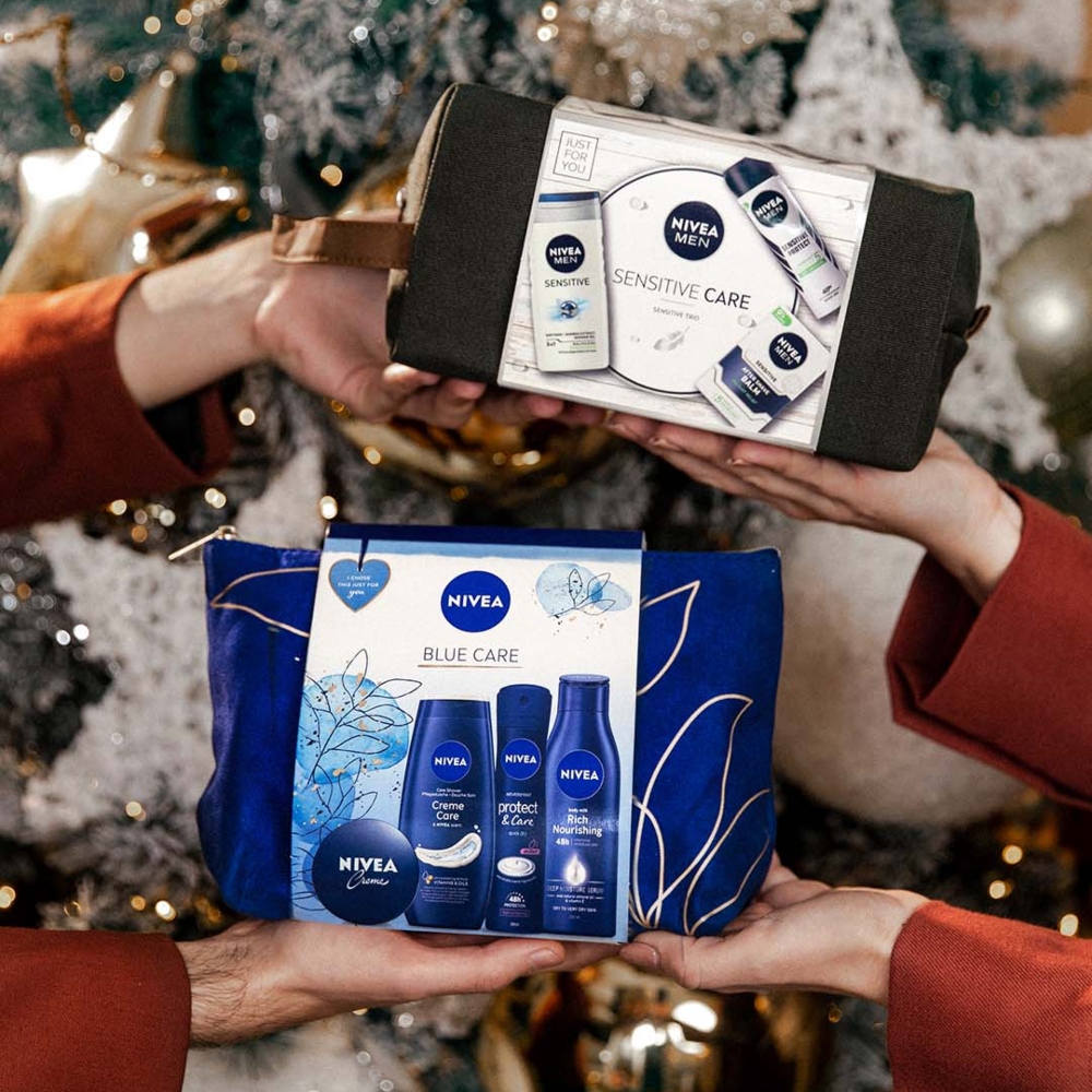 NIVEA #sharethecare   podelite nežnost sa najbližima ove praznične sezone, uz NIVEA poklon pakete