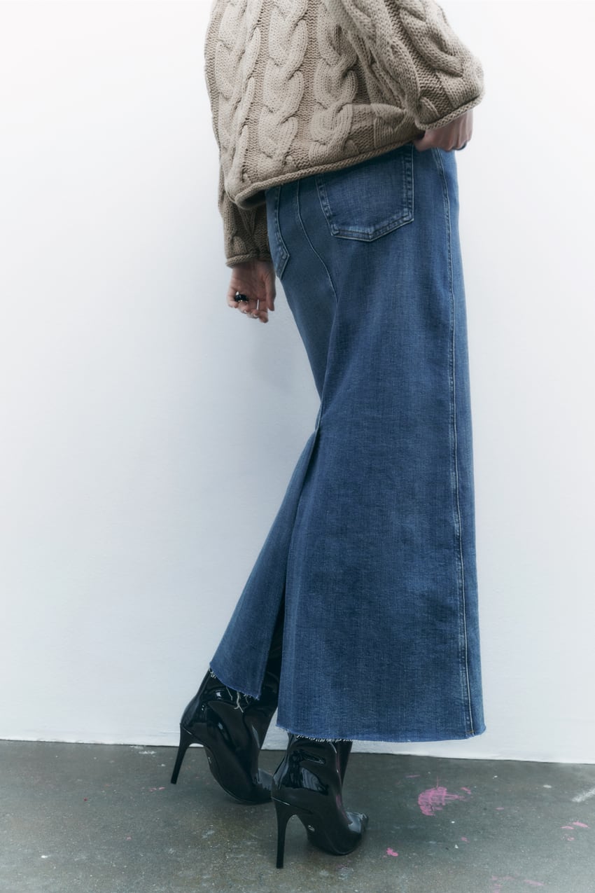 Maksi suknje su IN! Ovo su naši omiljeni komadi koje možete kupiti online zara teksas 1 Maksi suknje su IN! Ovo su naši omiljeni komadi koje možete kupiti online
