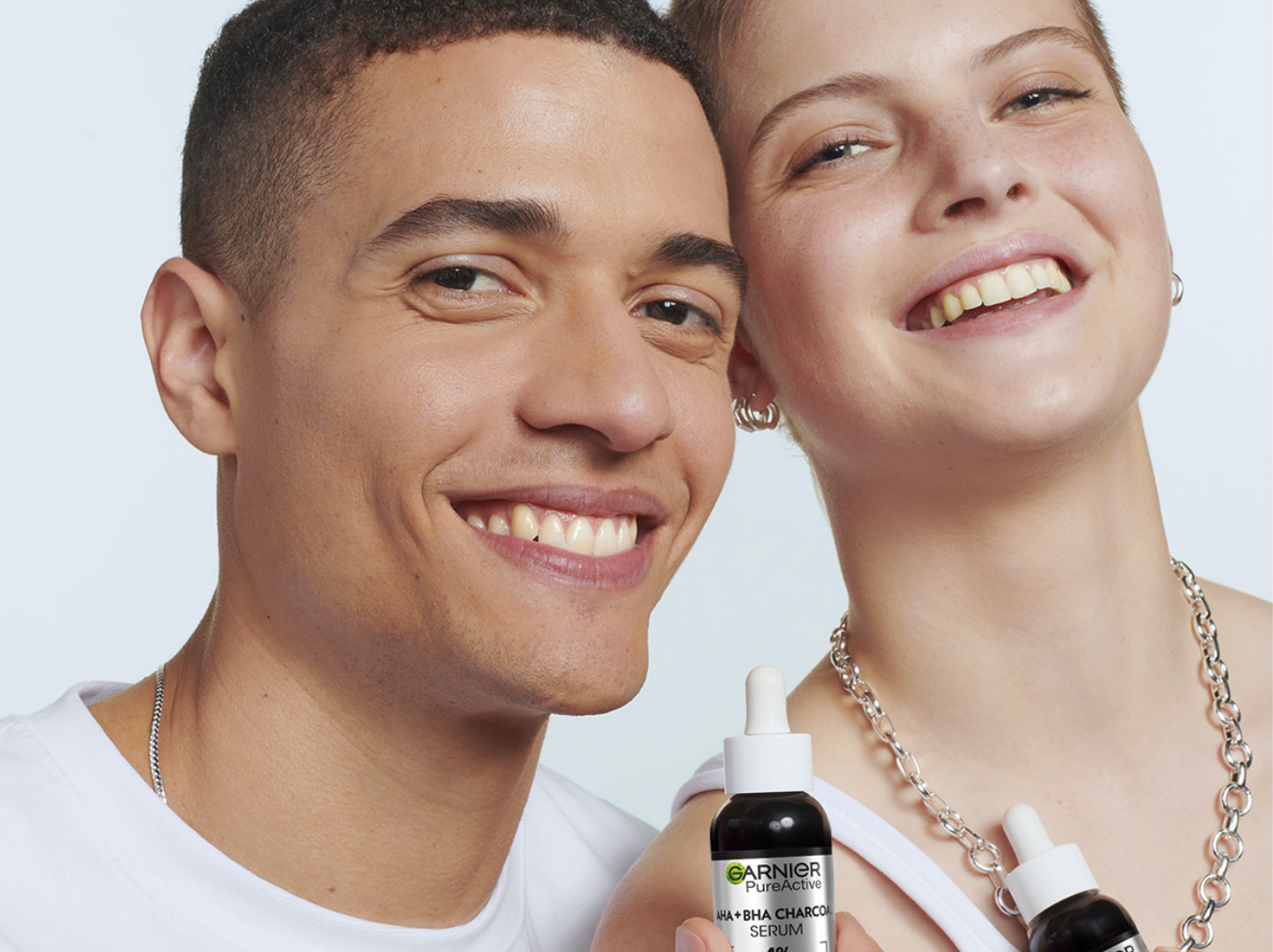 Mask Group 10 Tvoja koža je masna i sklona nepravilnostima? Otkrij utiske 99 srećnih dobitnika koji su testirali Garnier Pure Active Black serum sa klinički dokazanim efektom!