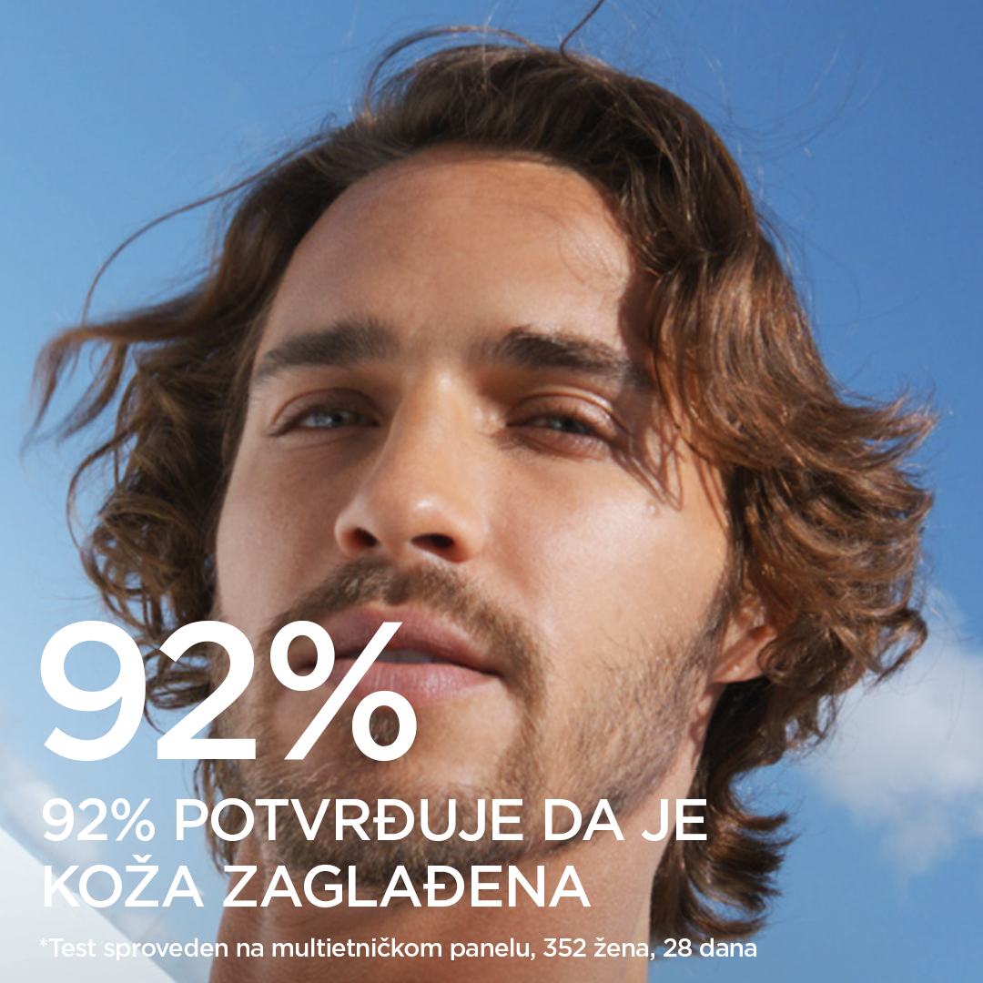 2 3 Stigla je nova, lagana formula kultnog Clarins Double seruma, a njegova tekstura idealna je za muškarce i žene, sve tipove kože, čak i za kombinovanu