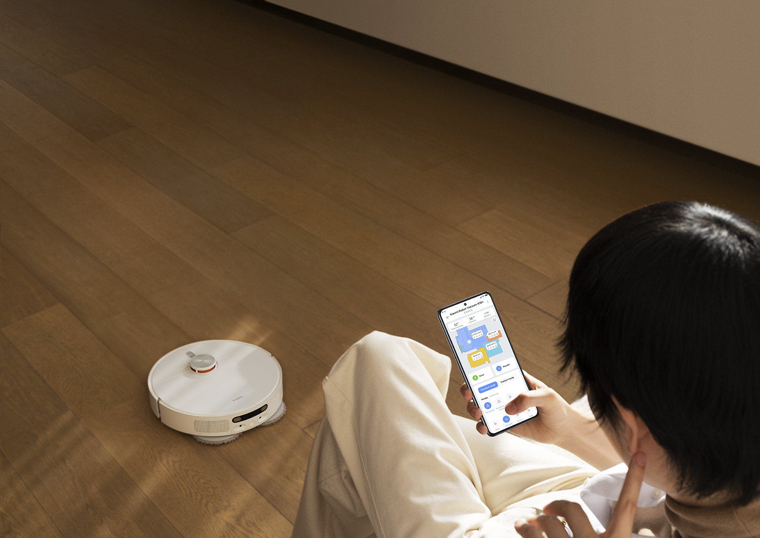 Efikasno čisti, savršeno sluša i nikad se ne žali: Kako je Xiaomi robot usisivač Mop X10 postao omiljeni kolega WANNABE tima Smartphone control 2 Efikasno čisti, savršeno sluša i nikad se ne žali: Kako je Xiaomi robot usisivač Mop X10 postao omiljeni kolega WANNABE tima