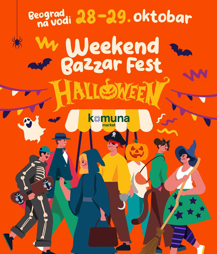 Vikend bazzar fest 2 Vikend mapa Beograda: Evo šta možete da posetite od 27. do 29. oktobra