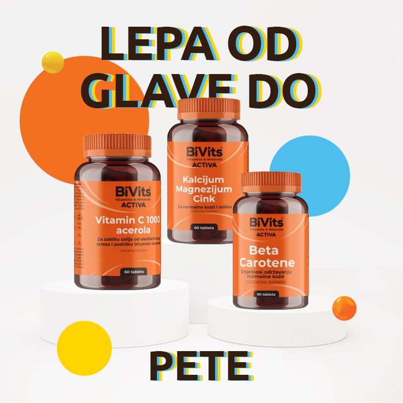 Tri vrste vitamina i minerala koje su najvažnije za jak imunitet: Uz BiVits budi lepa od glave do pete! lepa od glave do pete 2 Tri vrste vitamina i minerala koje su najvažnije za jak imunitet: Uz BiVits budi lepa od glave do pete!