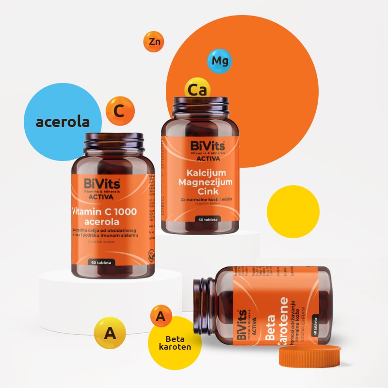 Tri vrste vitamina i minerala koje su najvažnije za jak imunitet: Uz BiVits budi lepa od glave do pete! lepa od glave do pete sastav Tri vrste vitamina i minerala koje su najvažnije za jak imunitet: Uz BiVits budi lepa od glave do pete!