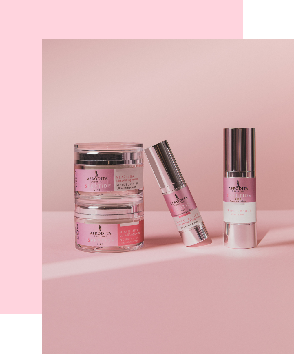 Group 2 Testirala sam Afrodita 5 Peptide Lift liniju kozmetike i ovo su moji iskreni utisci posle mesec dana korišćenja