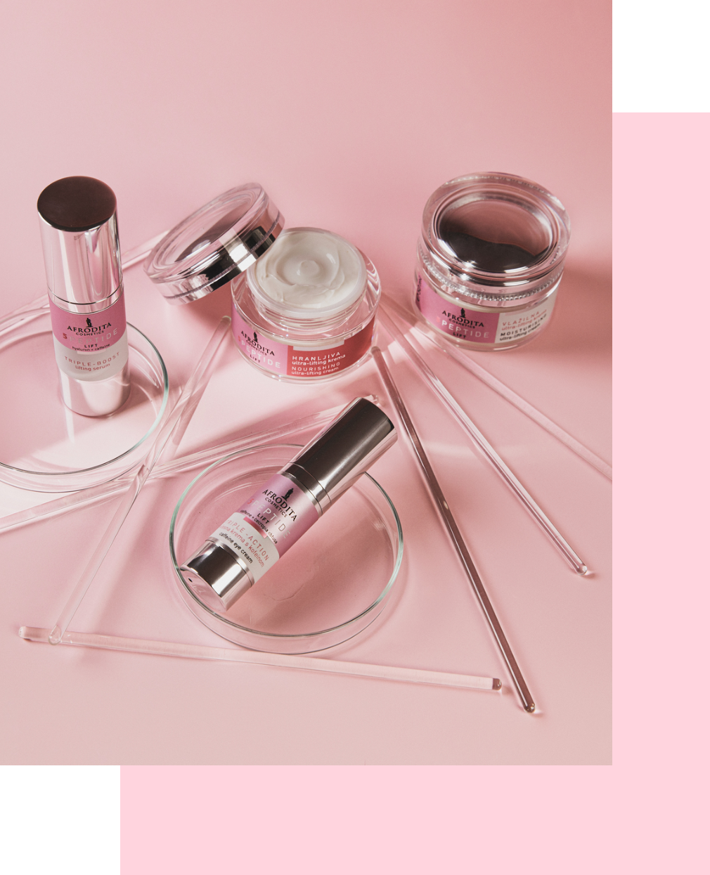 Group 3 Testirala sam Afrodita 5 Peptide Lift liniju kozmetike i ovo su moji iskreni utisci posle mesec dana korišćenja
