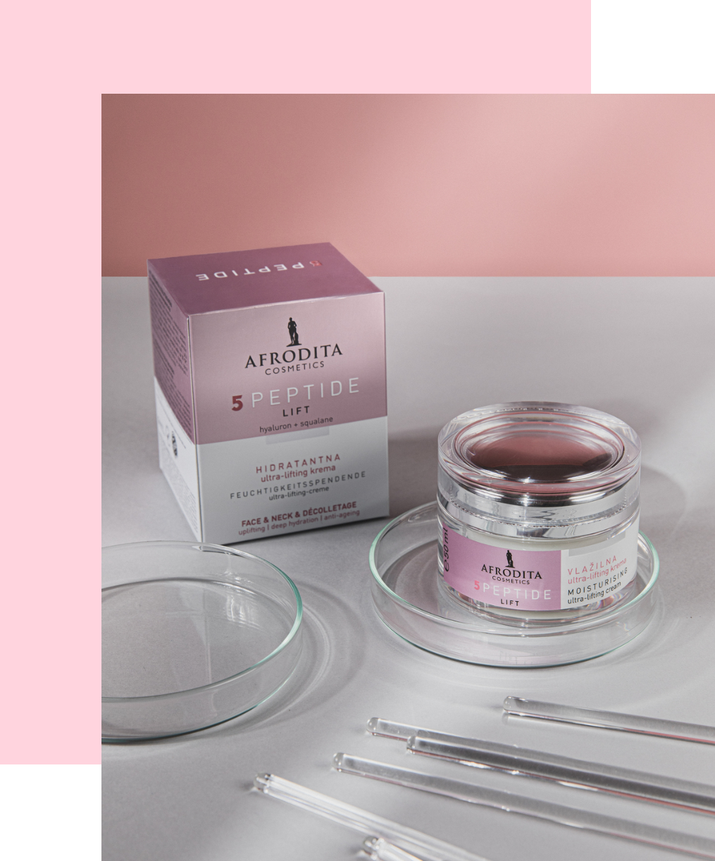 Group 6 Testirala sam Afrodita 5 Peptide Lift liniju kozmetike i ovo su moji iskreni utisci posle mesec dana korišćenja