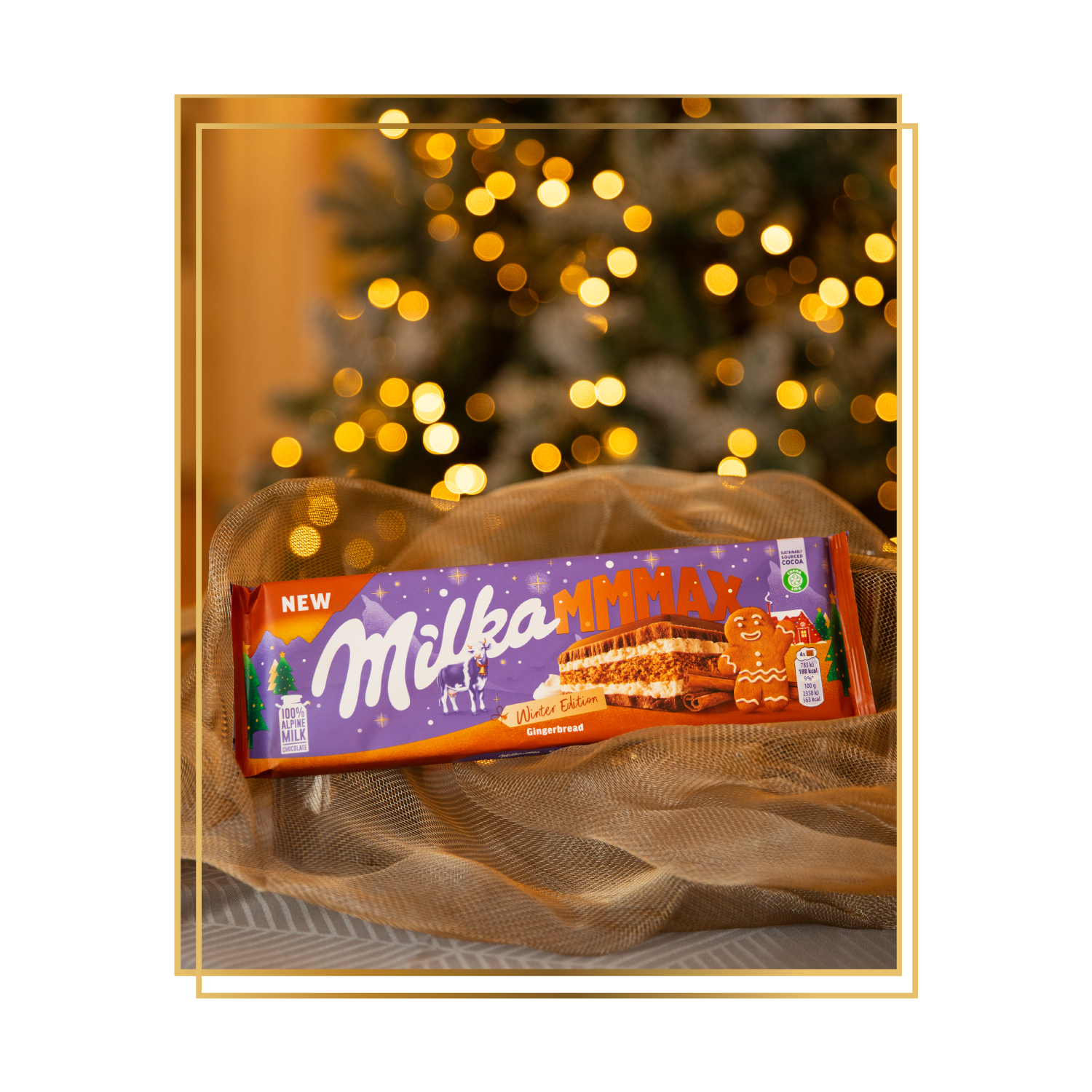 Milka MMMax je savršen poklon za najbliže! Dolazi u elegantnom prazničnom pakovanju i donosi novi ukus 1 3 Milka MMMax je savršen poklon za najbliže! Dolazi u elegantnom prazničnom pakovanju i donosi novi ukus