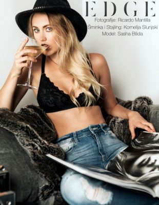 Beauty&style editorijal: Pure edge