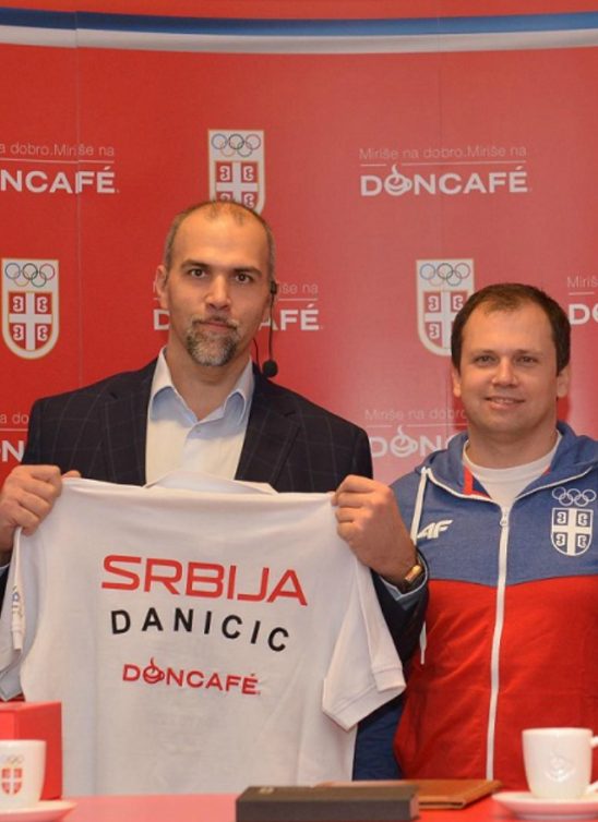 Doncafé zvanična kafe Olimpijskog tima Srbije