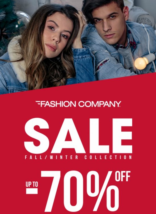 Početak sezonskih sniženja u prodavnicama Fashion Company- do 70%