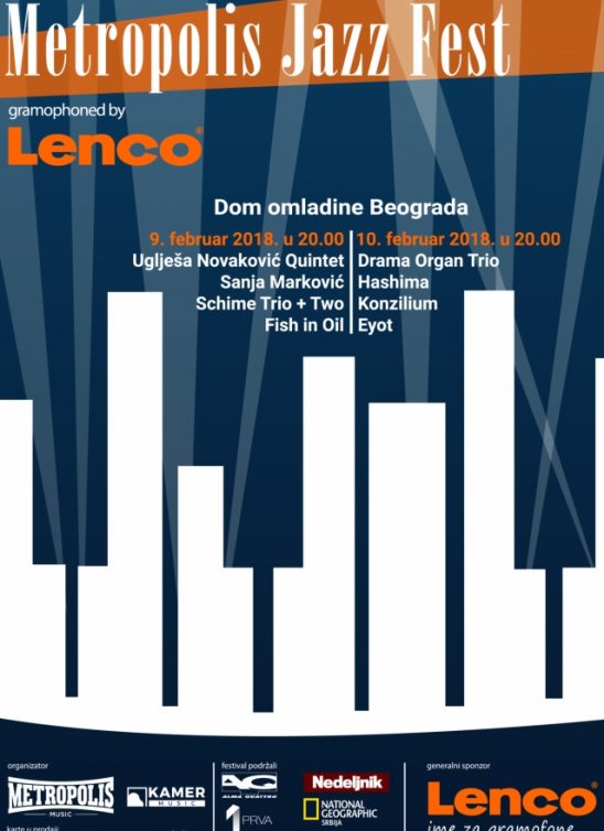 Metropolis Jazz Fest gramophoned by Lenco