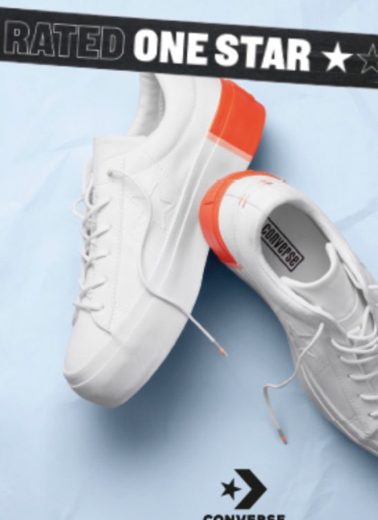 One Star Colorblock Platform
