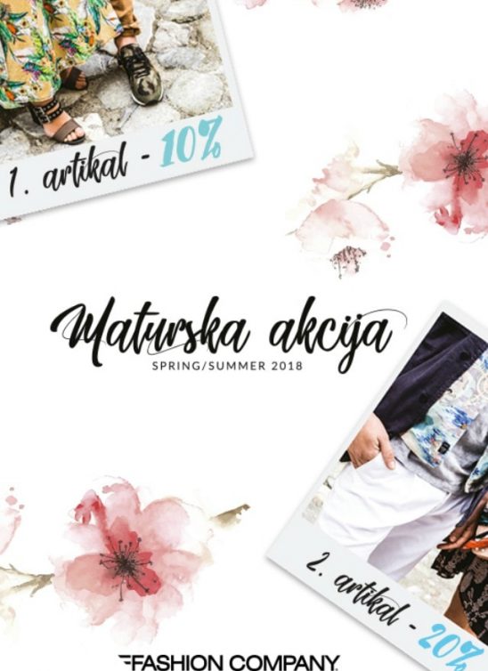 Spremite se za modni ispit zrelosti uz pomoć prodavnica FASHION COMPANY