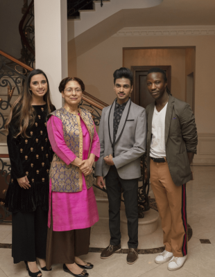 Prijem u rezidenciji ambasade Indije