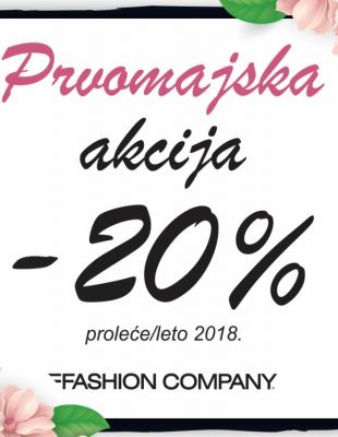 Prvomajska akcija u Fashion Company