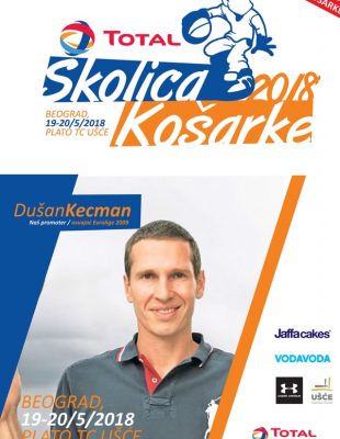 Besplatna total školica košarke ispred Ušća