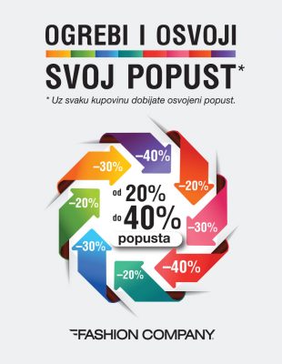 OGREBI & OSVOJI POPUST do 40%