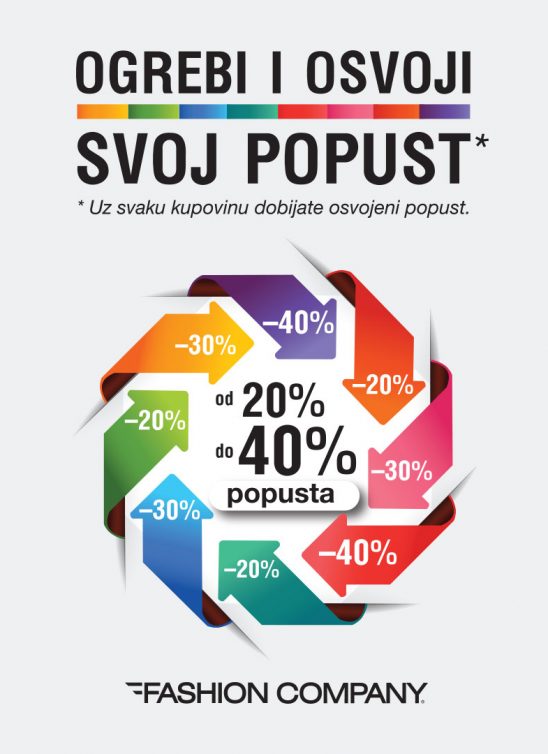 OGREBI & OSVOJI POPUST do 40%