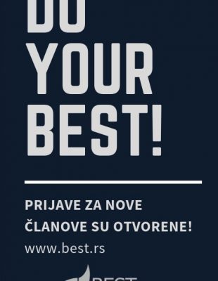 BEST Beograd otvara vrata za nove članove!