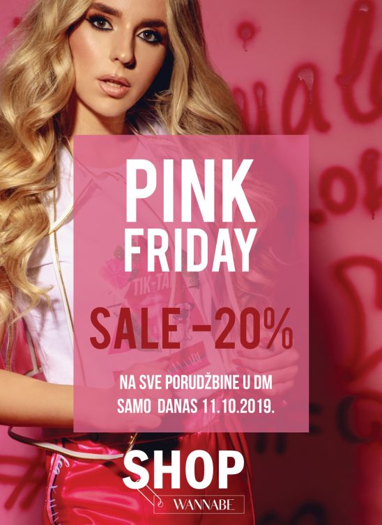 PINK FRIDAY: Iskoristi 20% popusta na celu Lea x WANNABE kolekciju – samo danas!