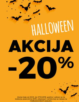 HALLOWEEN – vikend strašno dobrih popusta
