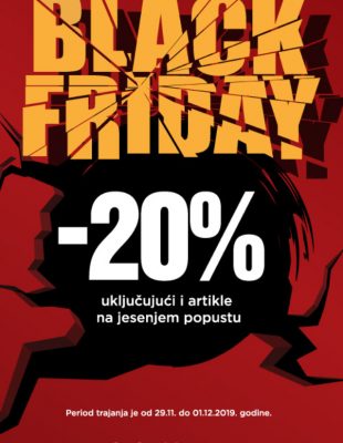 Počinje BLACK FRIDAY shopping groznica u Fashion Company prodavnicama