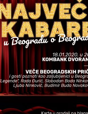 Veče beogradskih priča – najveći kabare u Beogradu