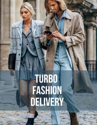 TURBO FASHION DELIVERY: Blue is the greatest color!