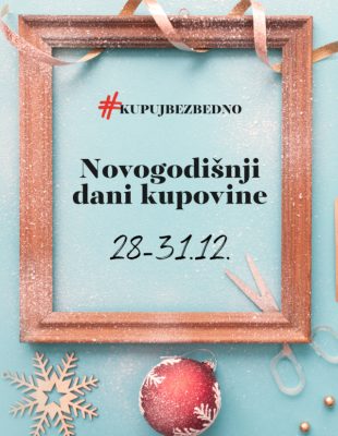 Vreme darivanja i “sigurno novogodišnje iščekivanje” u Plaza centru