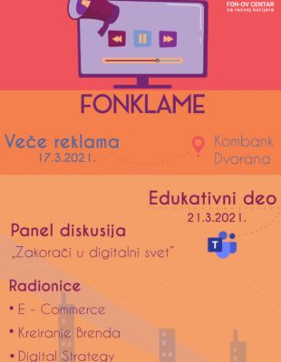 Digitalni marketing – tema ovogodišnjeg projekta “FONklame”