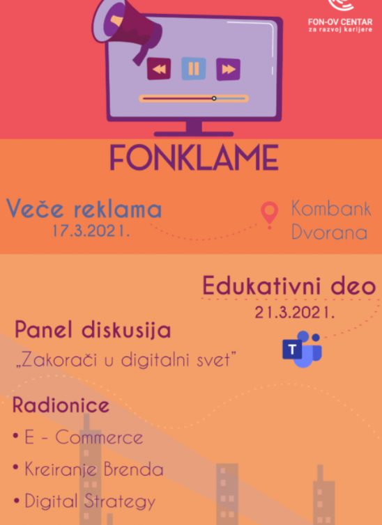 Digitalni marketing – tema ovogodišnjeg projekta “FONklame”