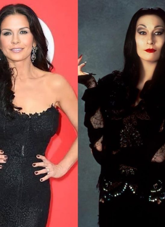 Catherine Zeta-Jones kao Morticia Addams u TV seriji “Wednesday” Tima Burtona