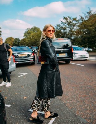 Mantili, jakne i sakoi od kože – još jedan jesenji trend koji nam je donela Londonska nedelja mode