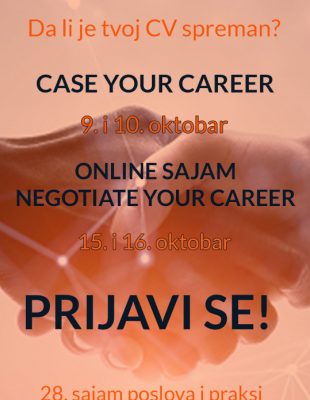CAREER DAYS – 28. Sajam poslova i praksi počinje uskoro!