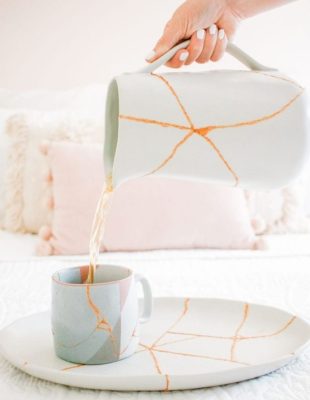 Kintsugi – japanska umetnost obnavljanja polomljene keramike