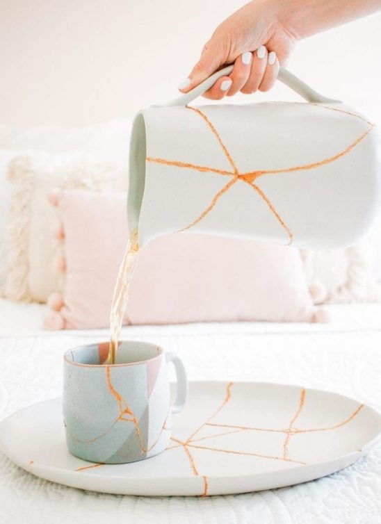 Kintsugi – japanska umetnost obnavljanja polomljene keramike