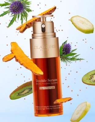 Stigla je nova, lagana formula kultnog Clarins Double seruma, a njegova tekstura idealna je za muškarce i žene, sve tipove kože, čak i za kombinovanu