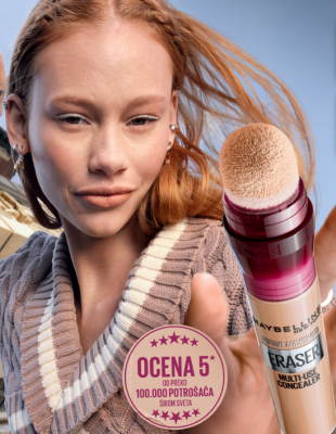 Čak 100.000 ljudi je novoj formuli Maybelline New York Instant Anti-Age Eraser korektora dalo 5 zvezdica – evo zašto