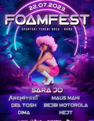 Eksplozija zvuka i magije: Sara Jo zvezda večeri na spektakularnom 12. FOAMFEST-u u Rumi