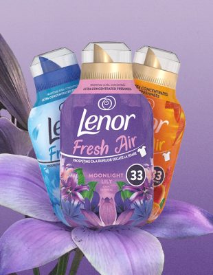 Lenor Fresh Air će vas oduševiti – svežina veša kao da je osušen na otvorenom, čak i prilikom sušenja u zatvorenom prostoru!