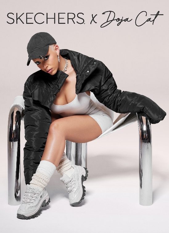 Muzička superzvezda Doja Cat kreirala svoju prvu kolekciju za Skechers