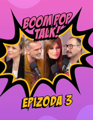 BOOM POP TALK podcast sa Ninom Milović i Markom Nikolićem: Epizoda 3