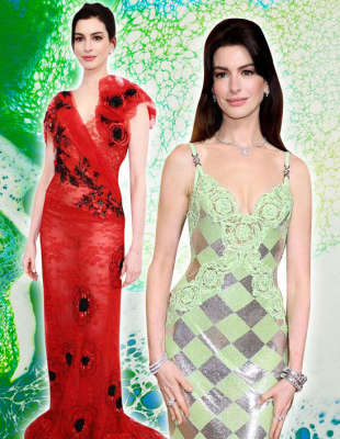Prava filmska diva: Najglamurozniji autfiti Anne Hathaway na crvenom tepihu