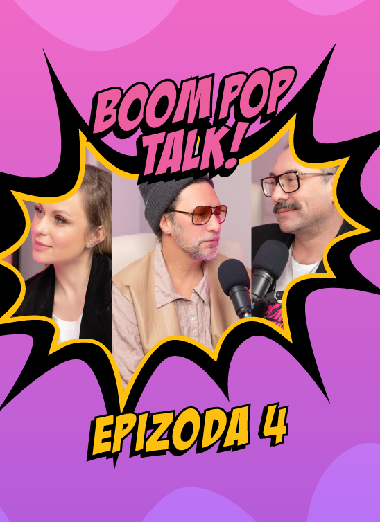 BOOM POP TALK podcast sa Ninom Milović i Markom Nikolićem: Epizoda 4