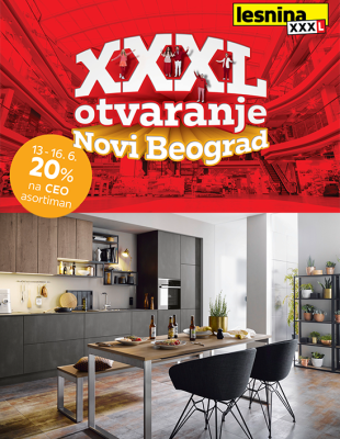 Lesnina XXXL otvara vrata i u Beogradu: Transformišite svoj dom