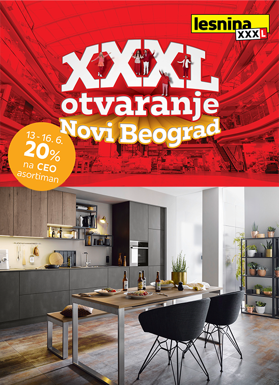 Lesnina XXXL otvara vrata i u Beogradu: Transformišite svoj dom
