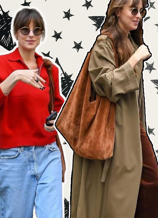 Četiri načina na koje Dakota Johnson stilizuje hit torbu sezone