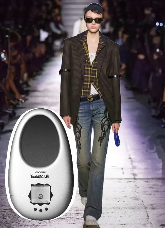 Da li se sećate Tamagotchija? Sada je deo Coperni torbe predstavljene u kolekciji FW25